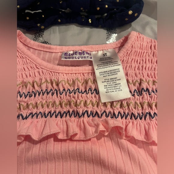 Blueberi Boulevard size 3t. Never worn. Comes with matching headband. - Picture 2 of 3